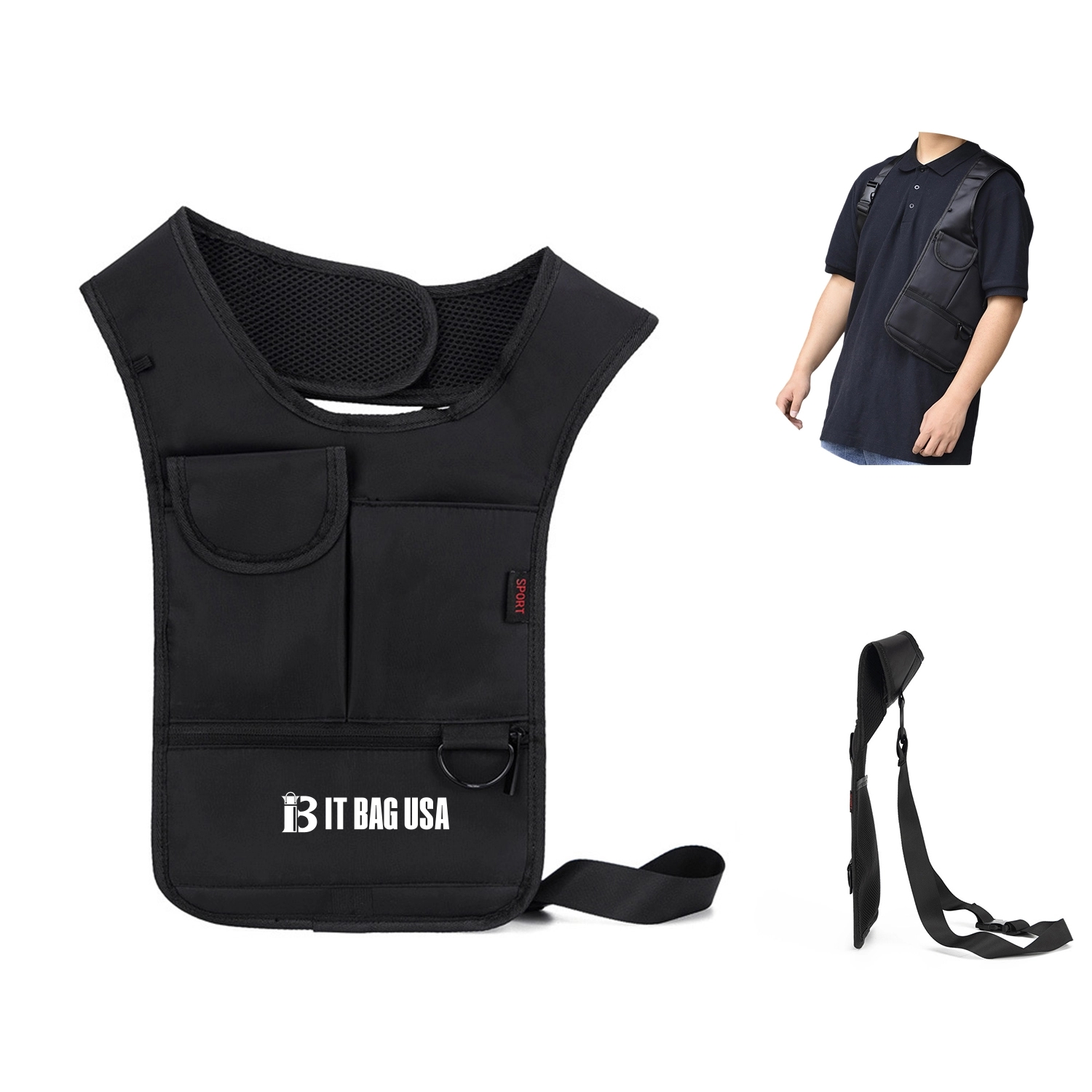 Men'S Hidden Underarm Bag 2