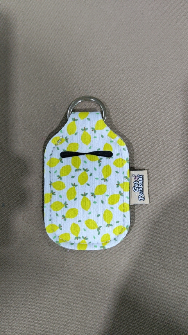 Hand Sanitizer Bottle Case Holder Keychain 2