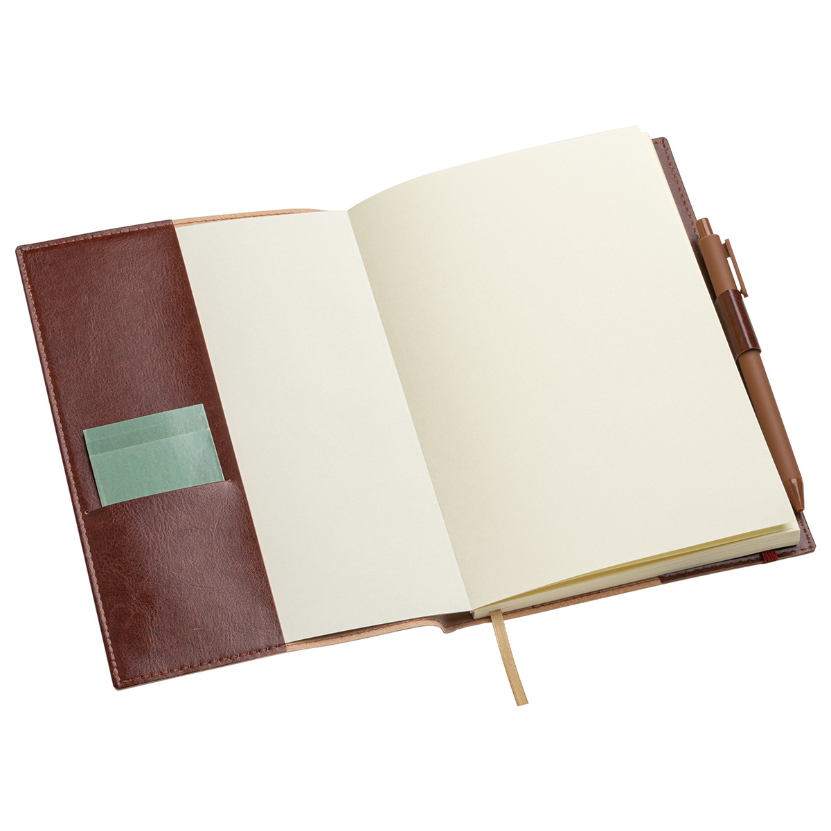 Conclave Refillable Leatherette Journal with Pen 35