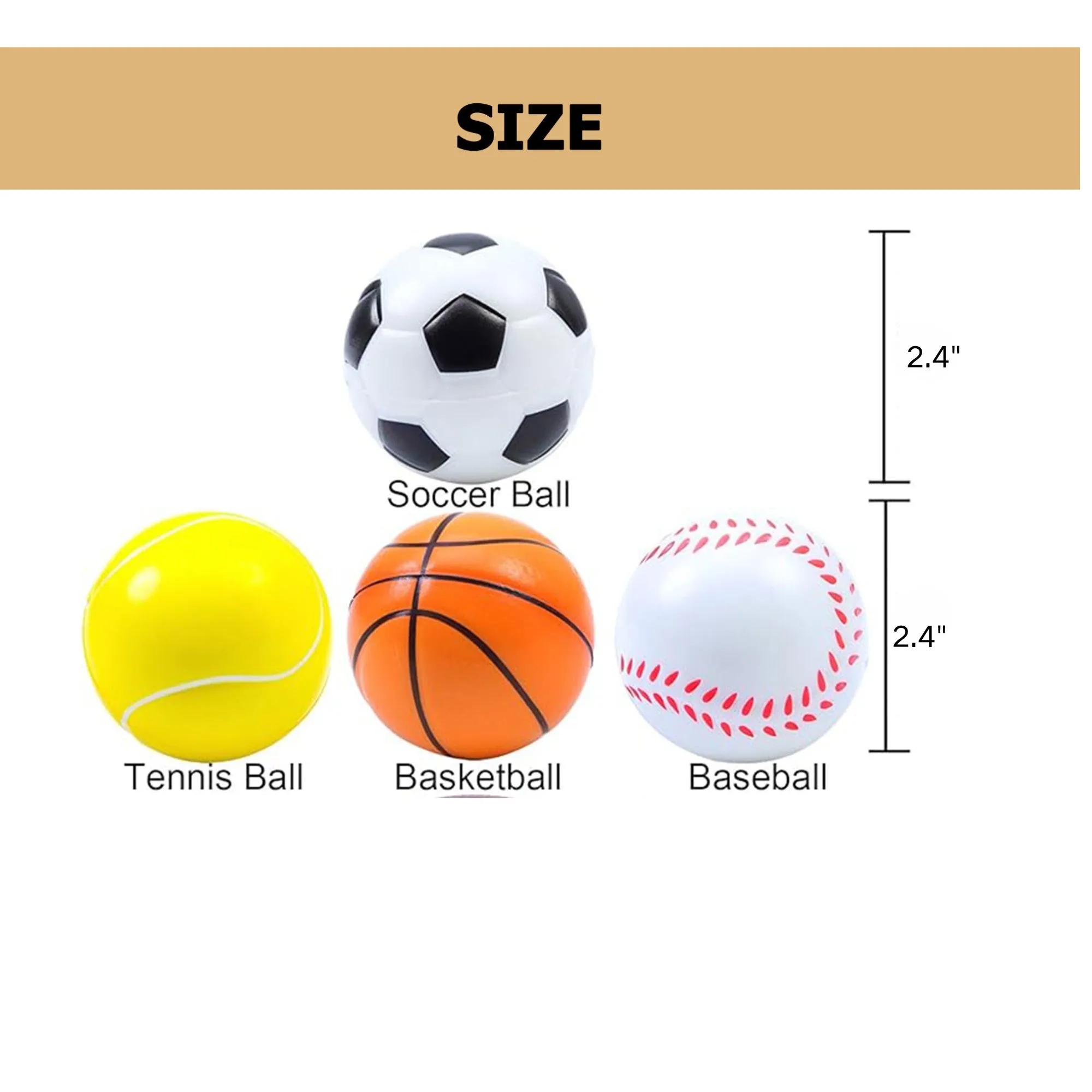 Custom Foam Soccer Stress Ball 7