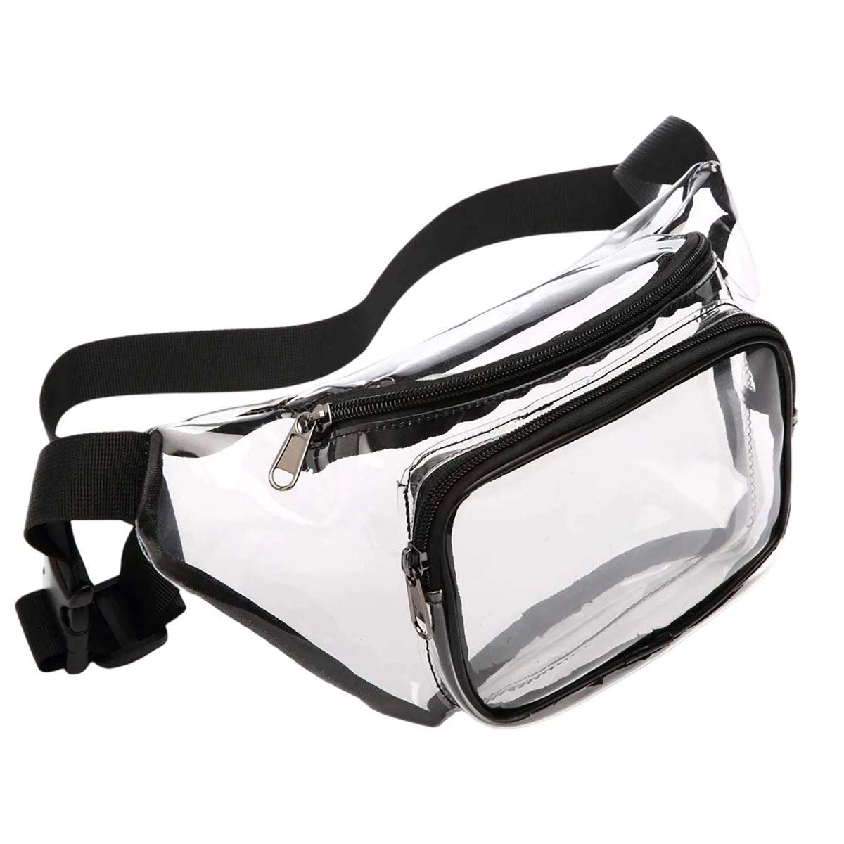 Waterproof PVC Waist Bag with Zipper Pockets 8