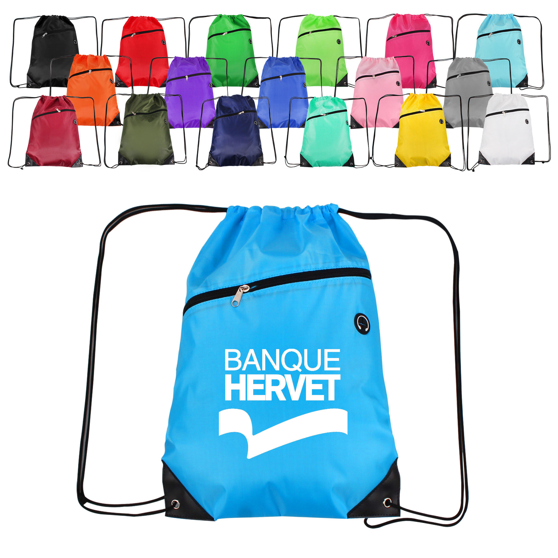 Sports Drawstring Backpack 1