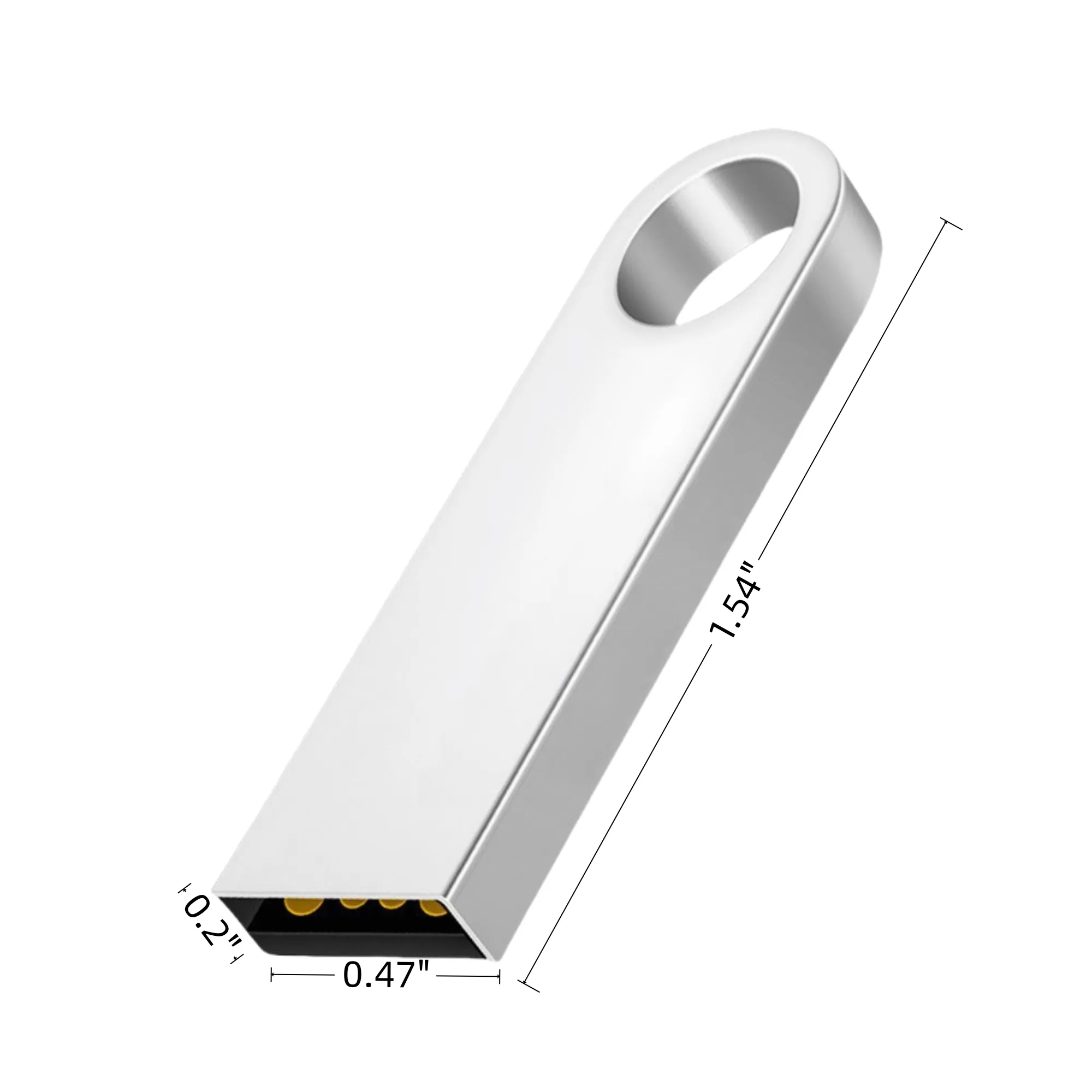 Creative Metal High-Speed USB 2.0 Flash Drive 3