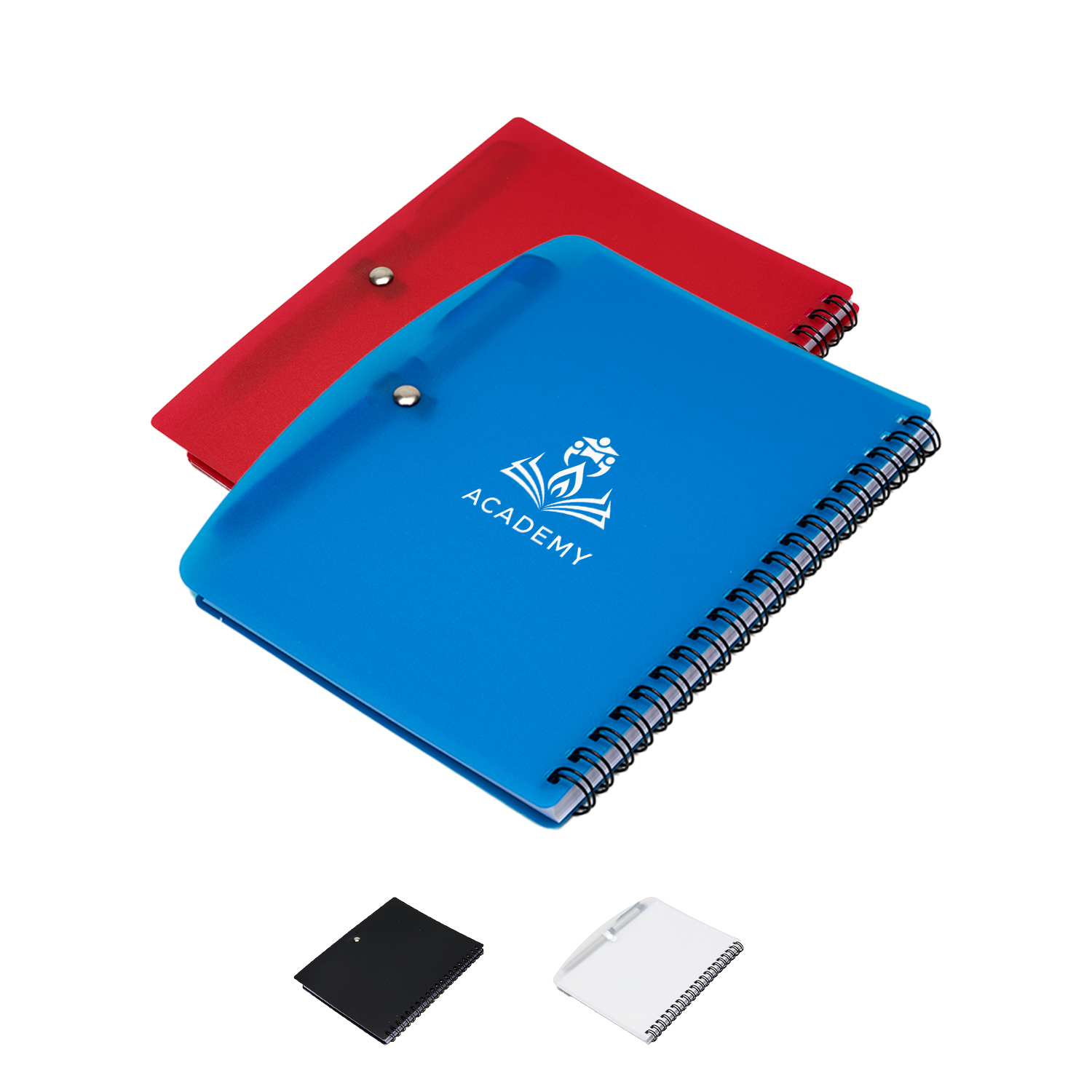 Durable PP Cover RIng Notebook with Matching Pens 4