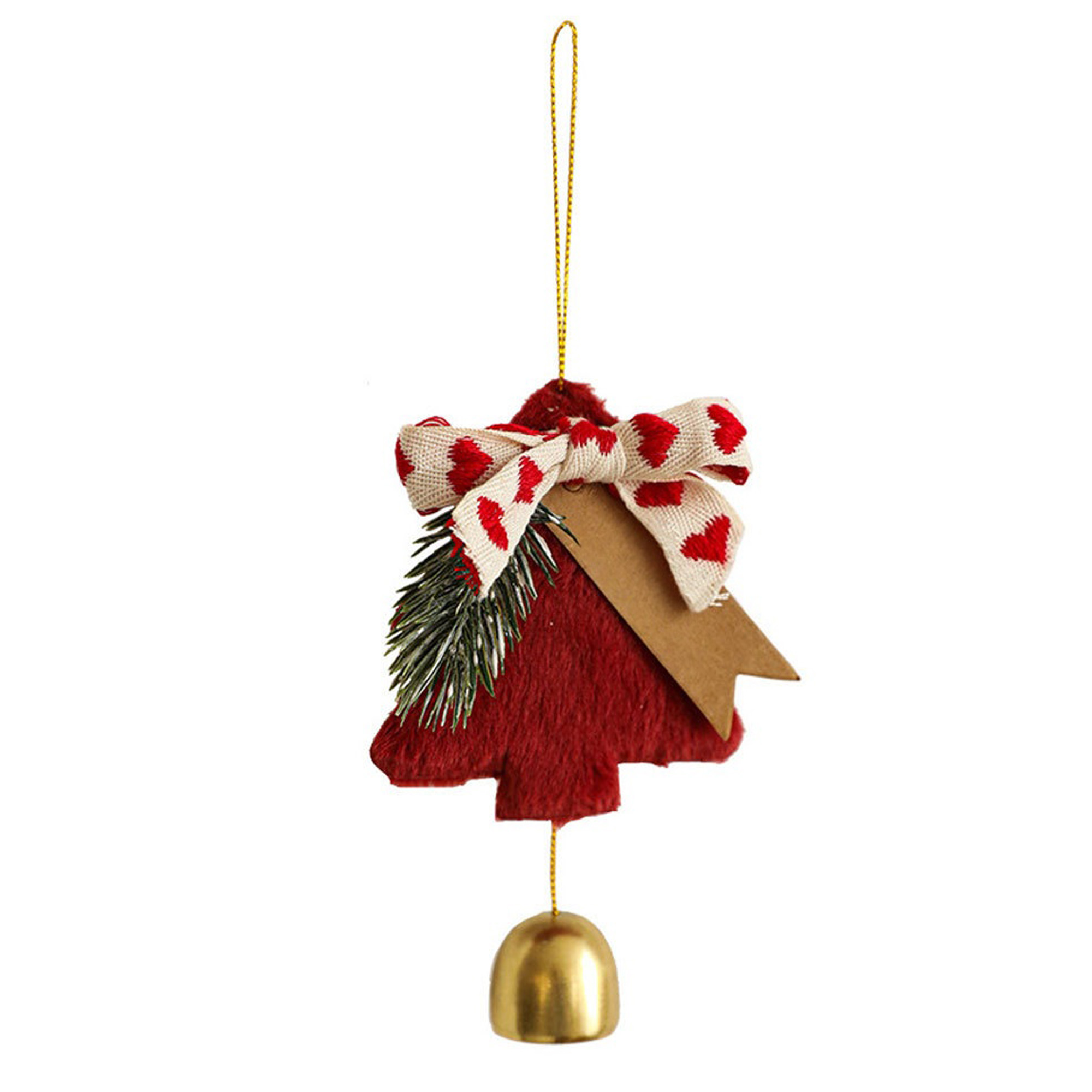 Christmas Tree Plush Cute Pendant 1