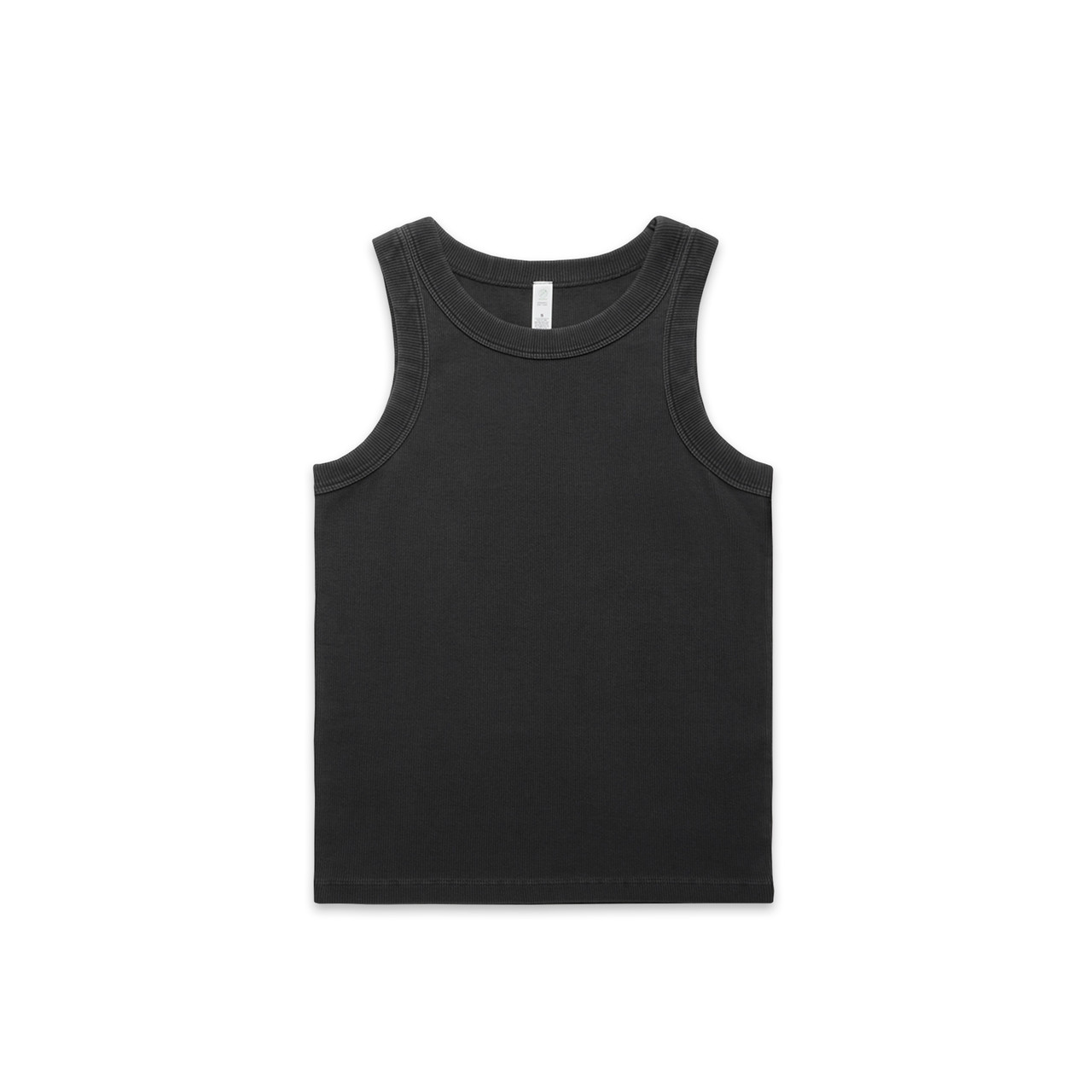 Wo's Faded Organic Rib Tank | 4034 8