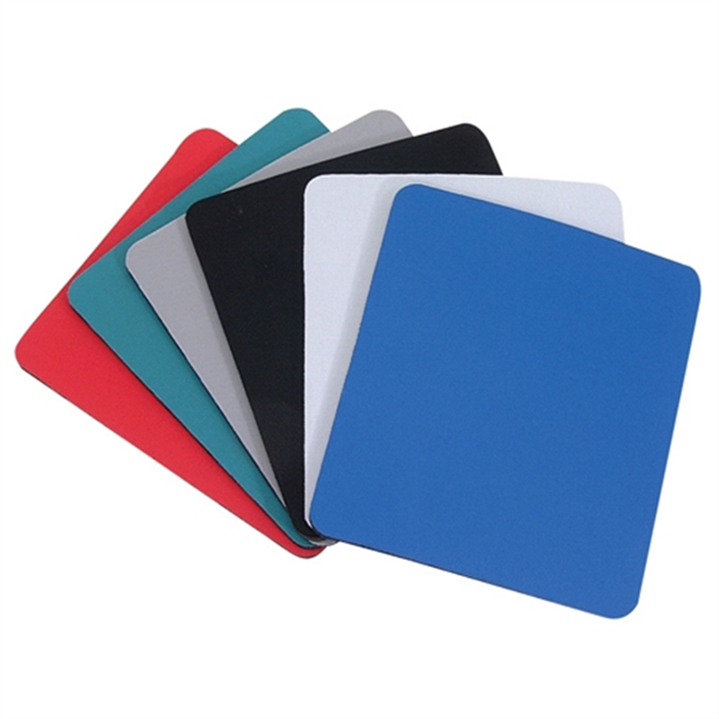 Soft Surface Mouse Pad w/ Rubber Base (9-1/8"x7-3/4"x1/8") 2