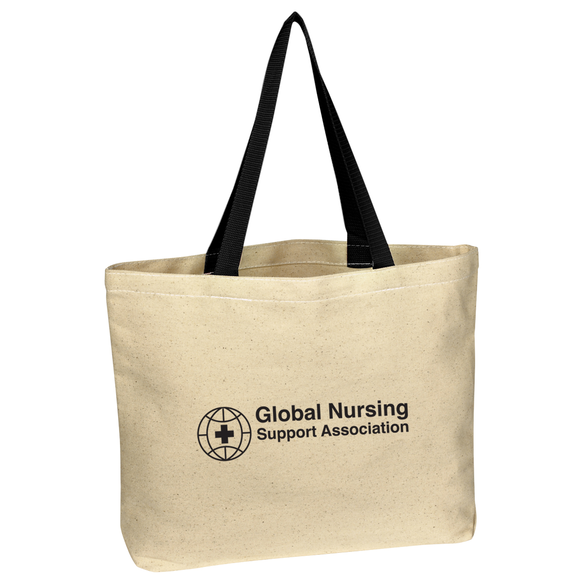 Natural Cotton Canvas Tote Bag 19