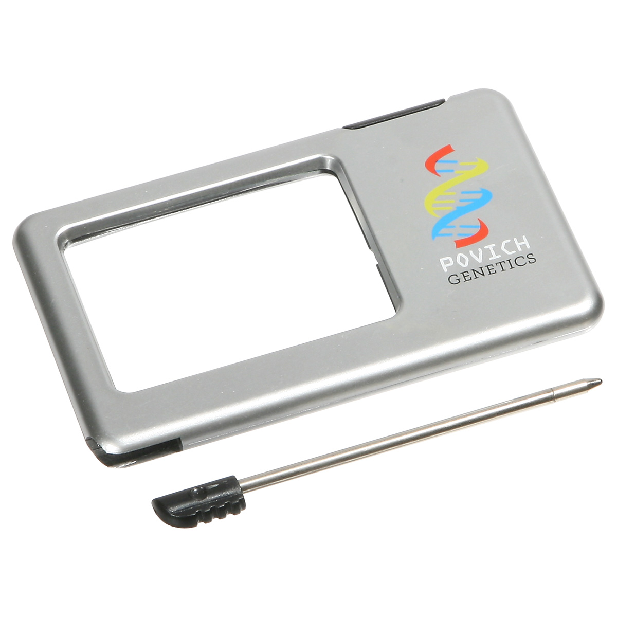 Silver Thin Light-Up Magnifier 3