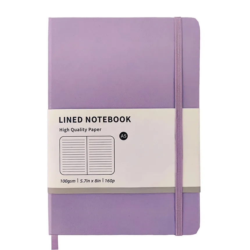 Medium A5 Ruled Softcover Notebook 4