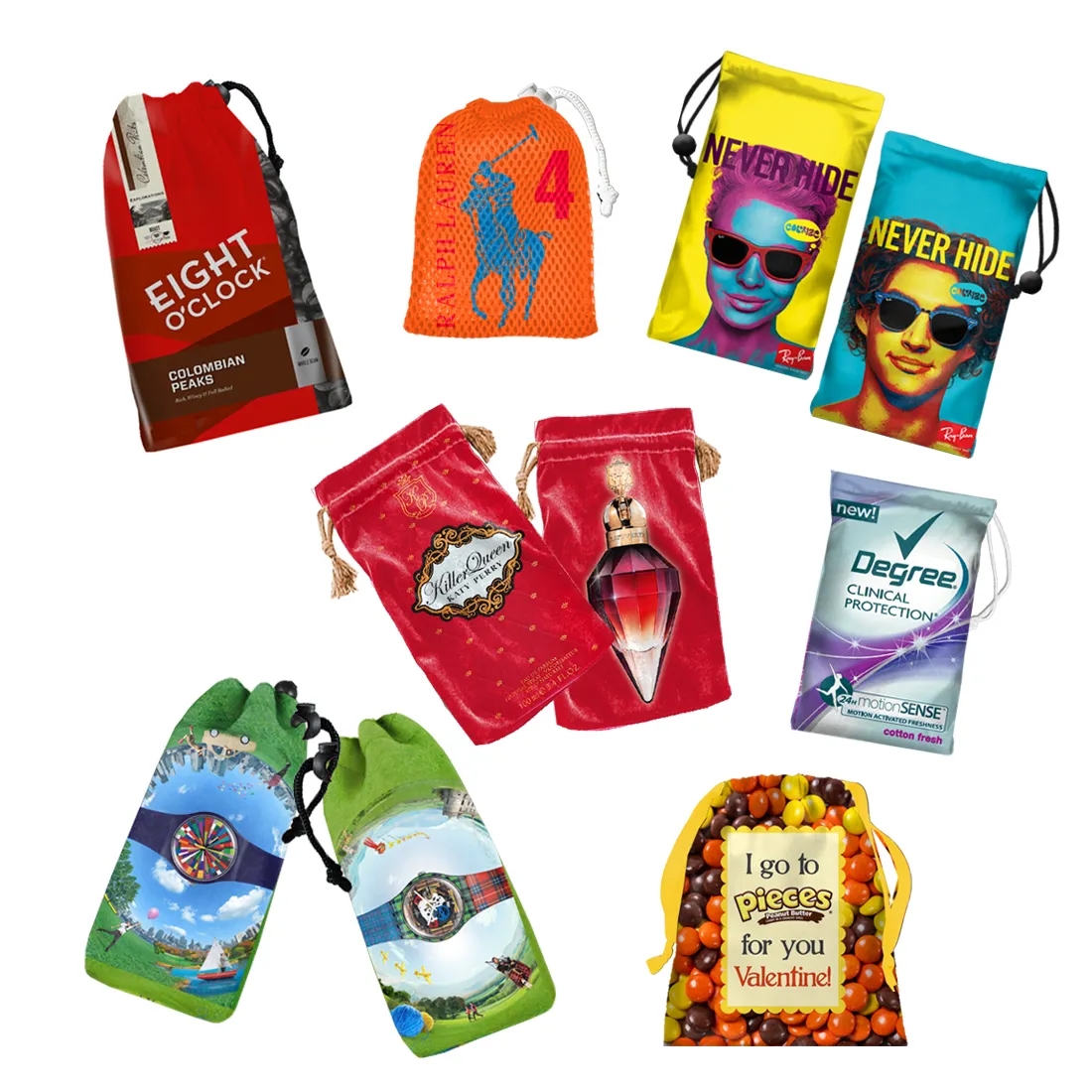 Drawstring Pouch Sublimated 4