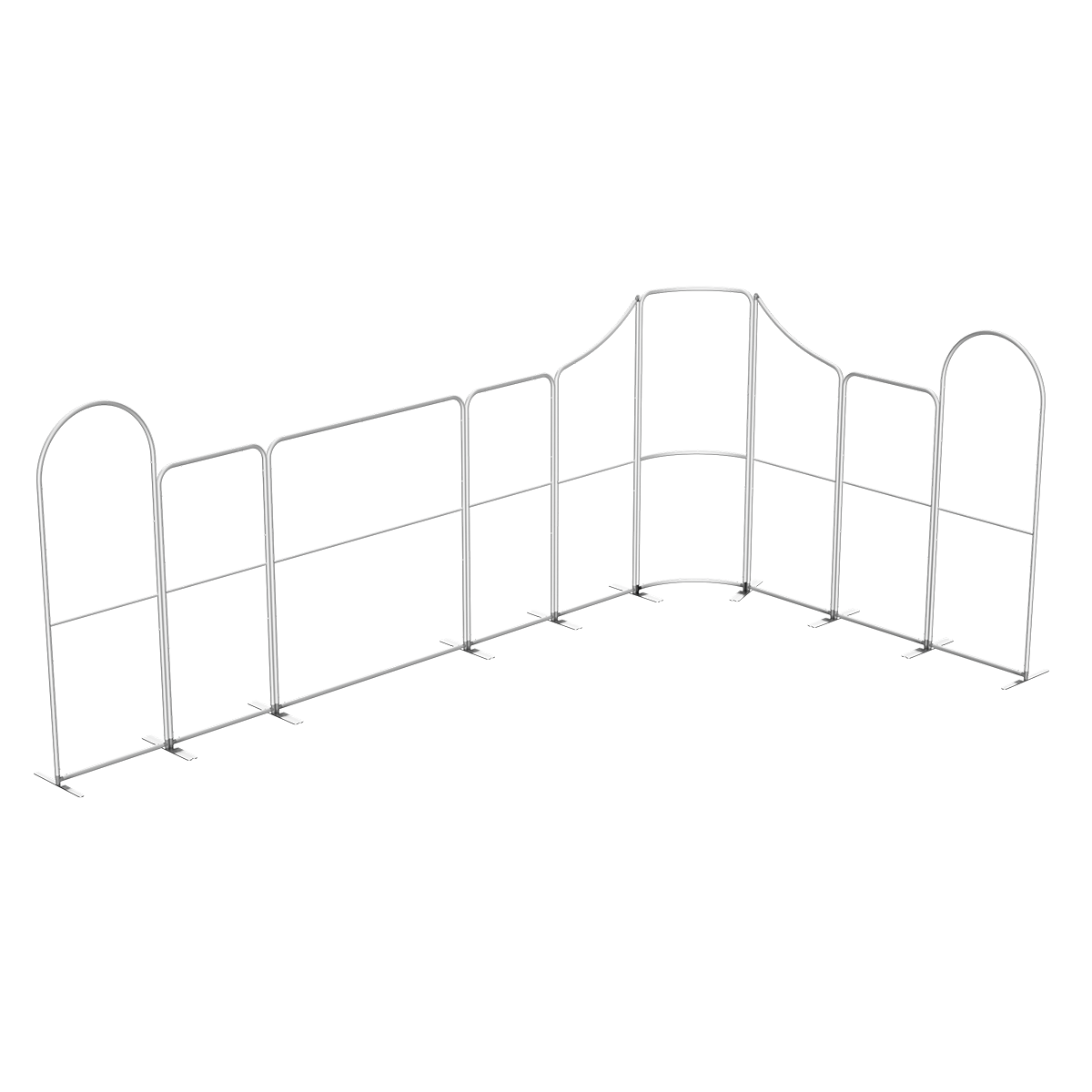 NEW MagLock 10'x20' Booth Fabric Display Kit A 4