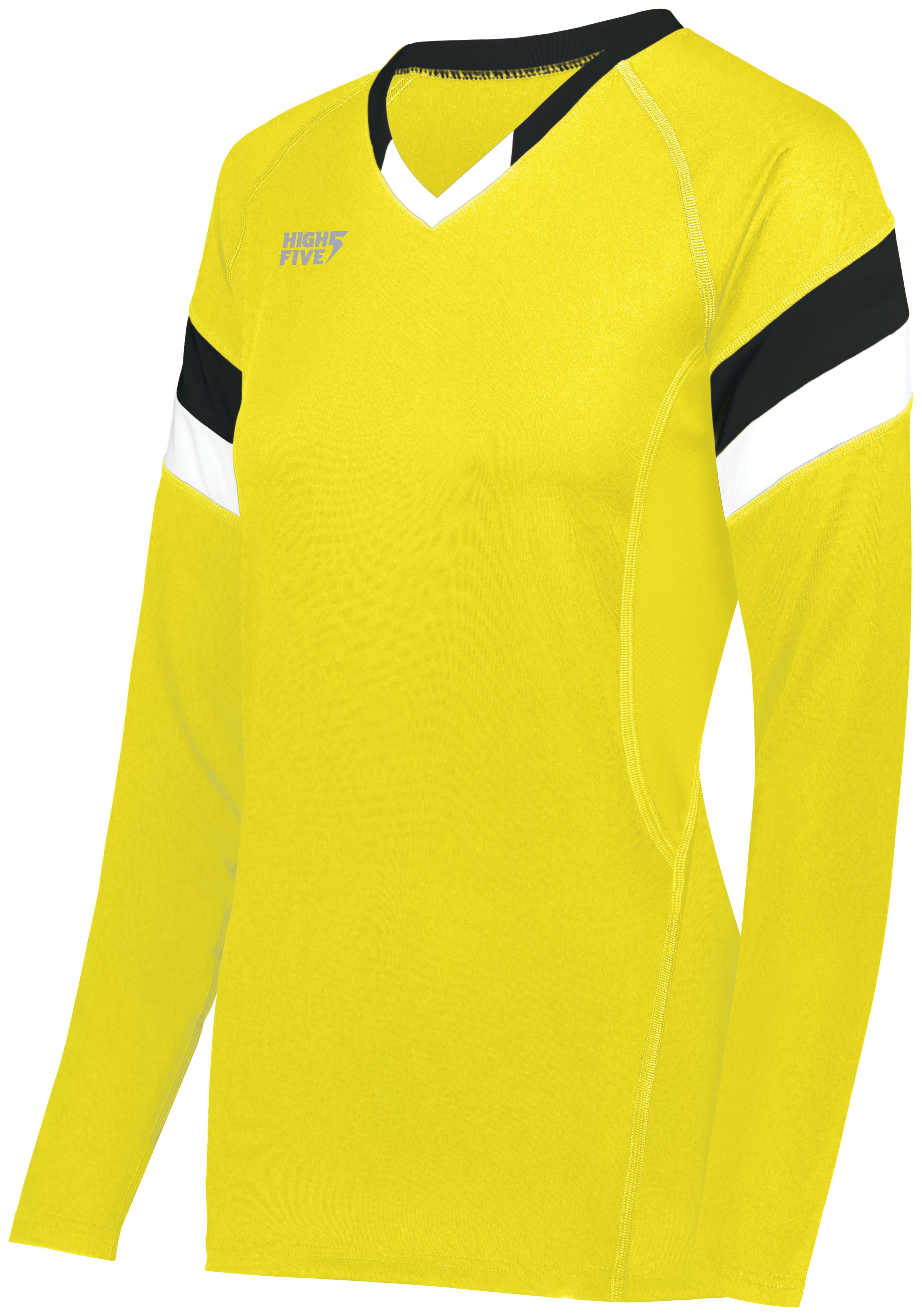 Ladies TruHit Tri-Color Long Sleeve Jersey 5