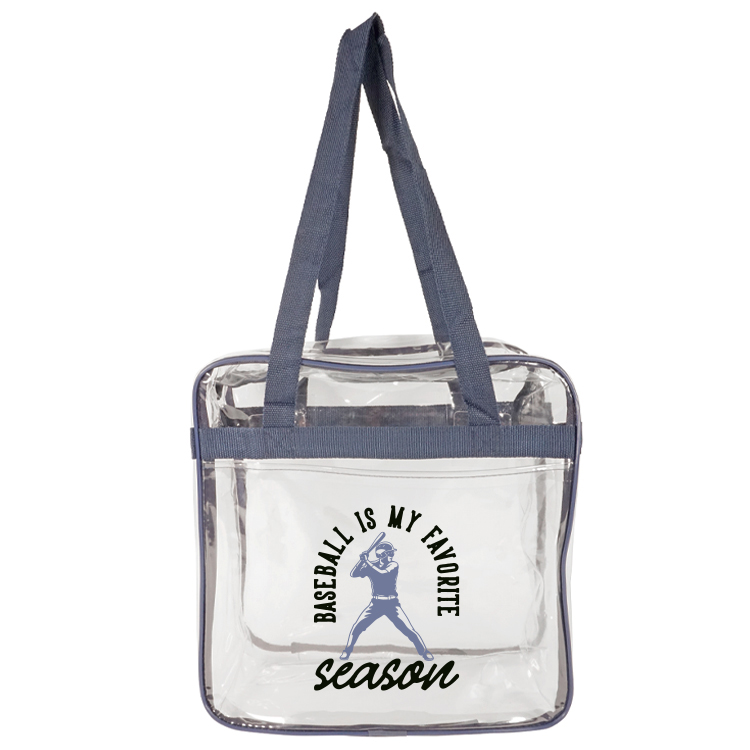 Bondi Clear Front Pocket Tote 9