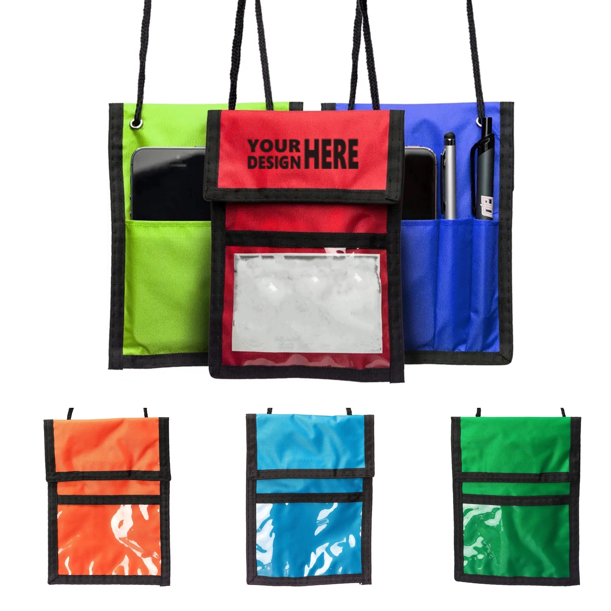 70D Neck Wallet Badge Holder