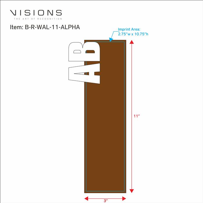 Rectangular Walnut 12