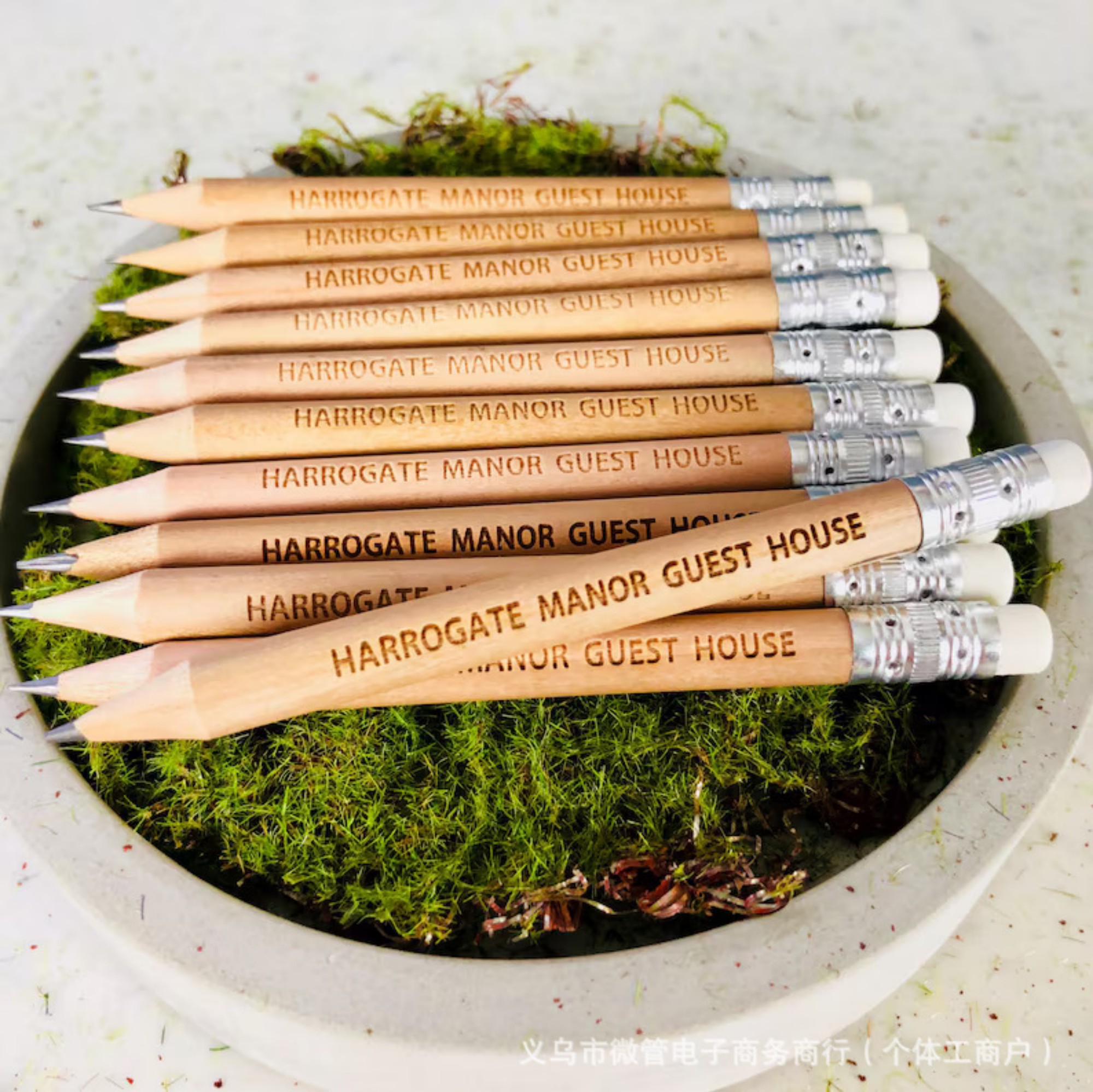 Wooden Pencil With Eraser Tip 2