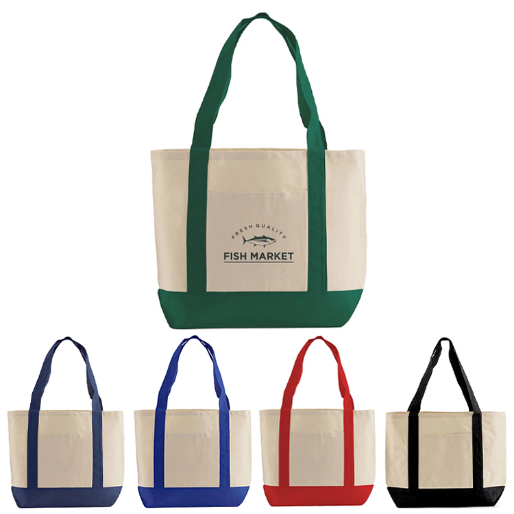 Islander Indigo Tote Bag, custom tote bag with logo imprint 6