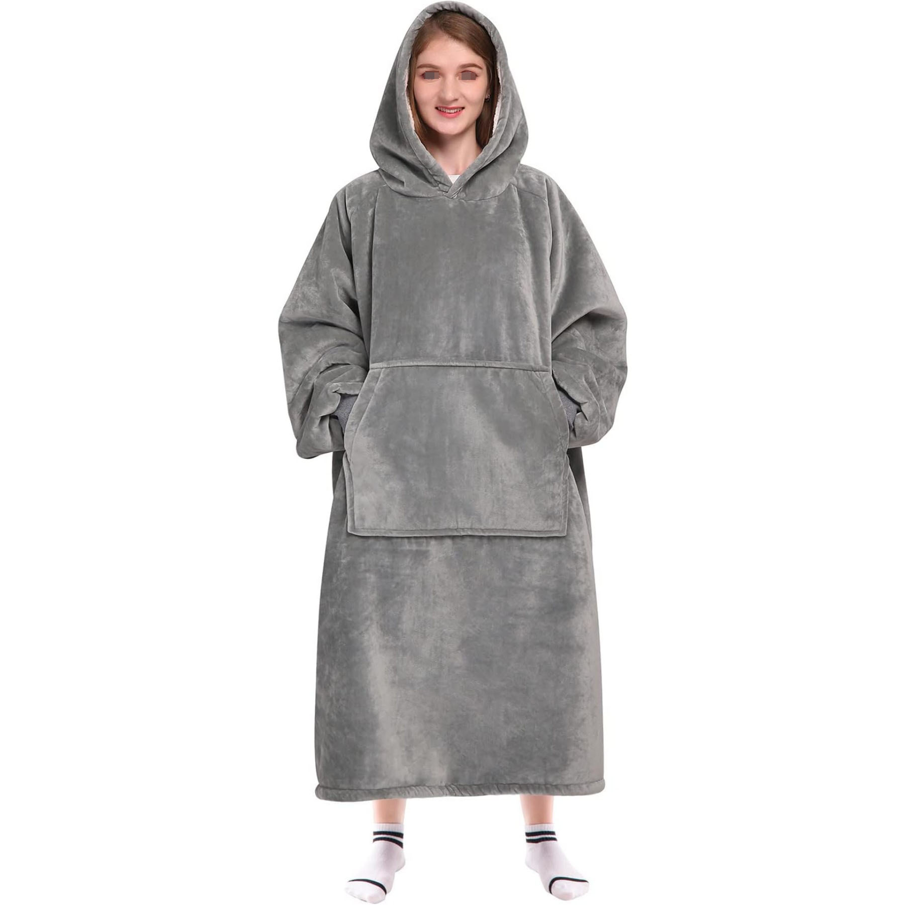 Unisex Wearable Blanket Hoodie 15