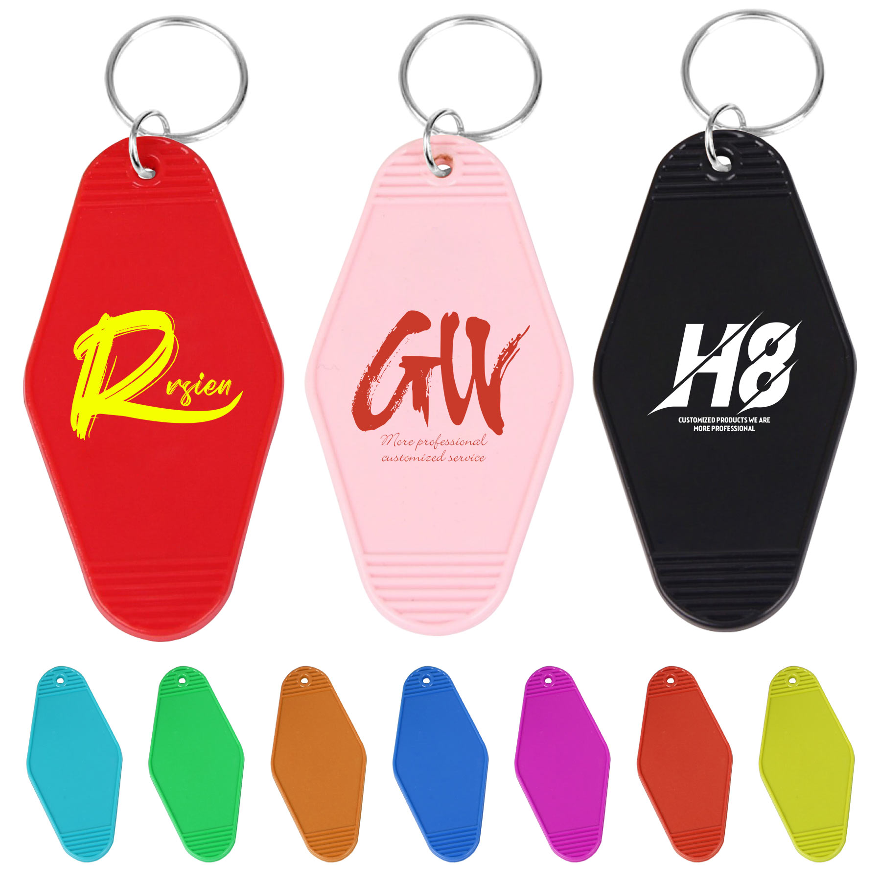 Vintage Motel Hotel Keychain 2