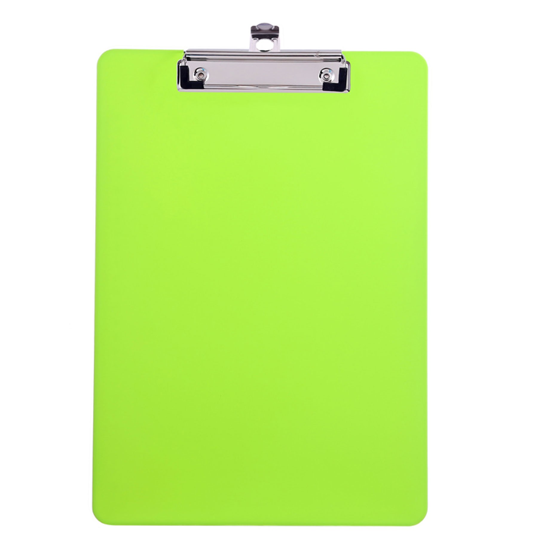Memo Size Plastic Clipboard with Metal Clip 2