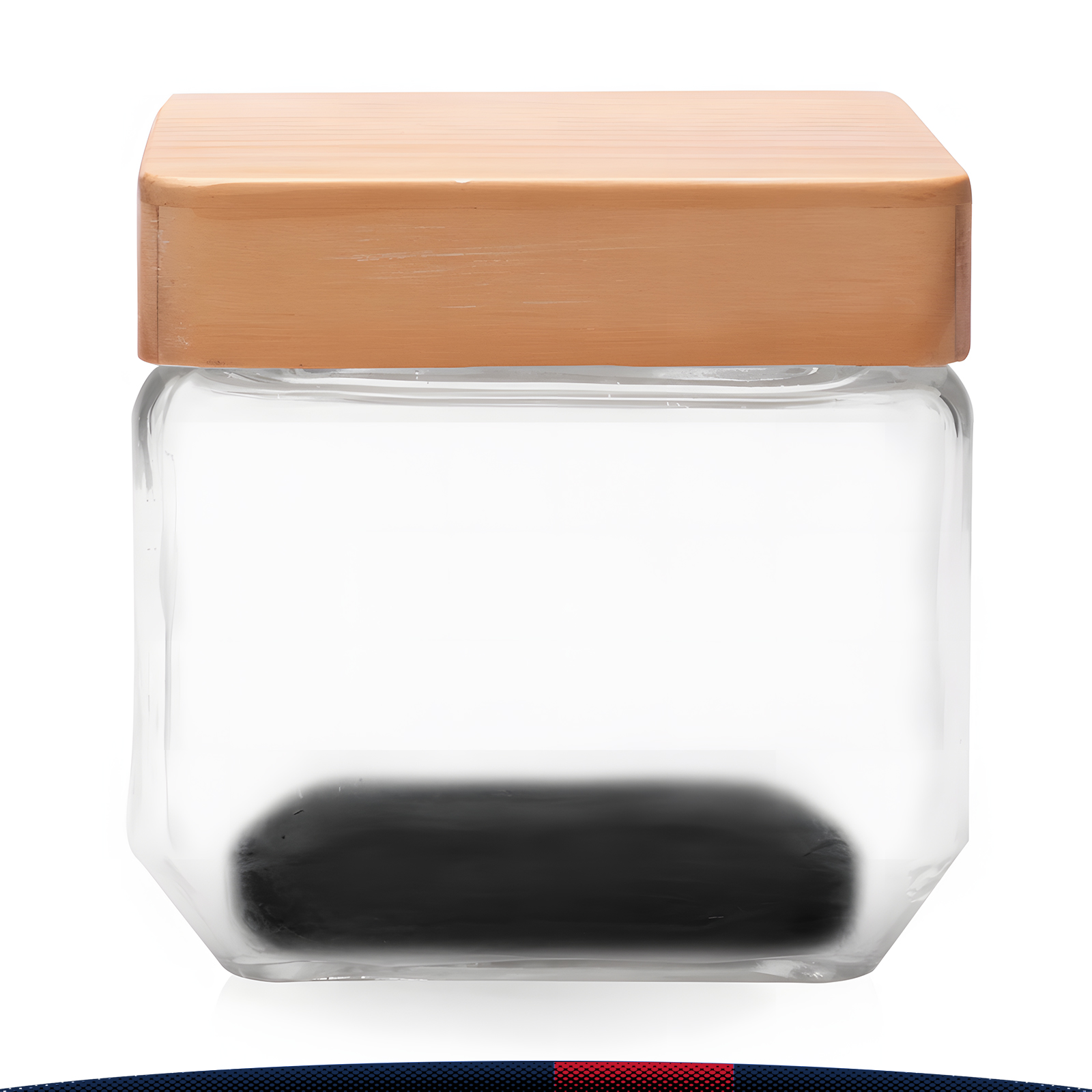 27 oz. Shanti Glass Jars with Wooden Lid 3