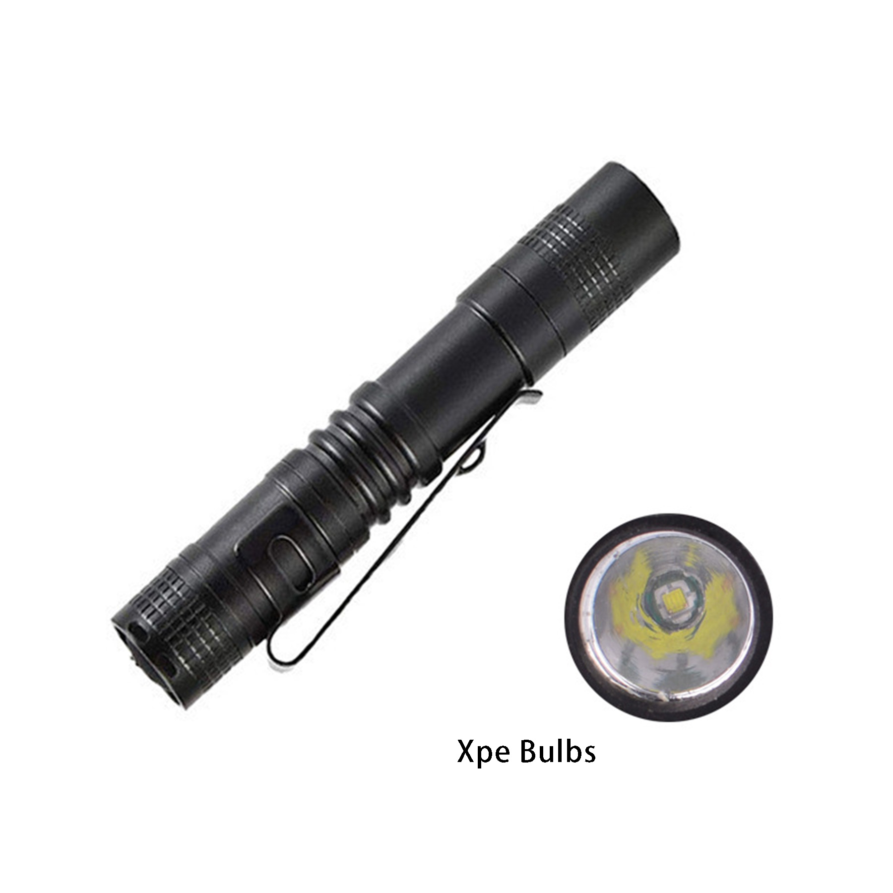 Slim Flashlight with Clip 2