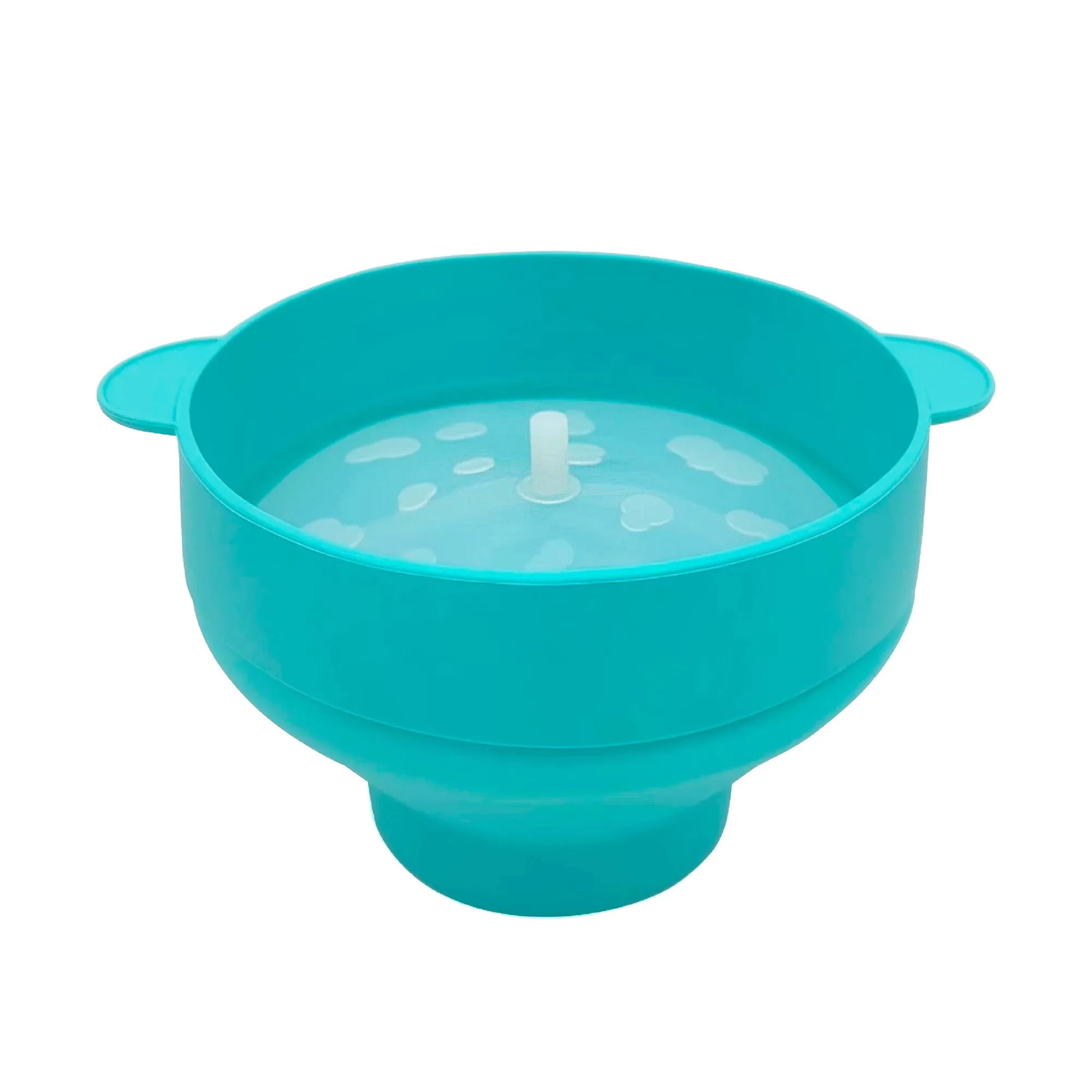 Microwave Silicone Foldable Popcorn Bucket Bowl 8
