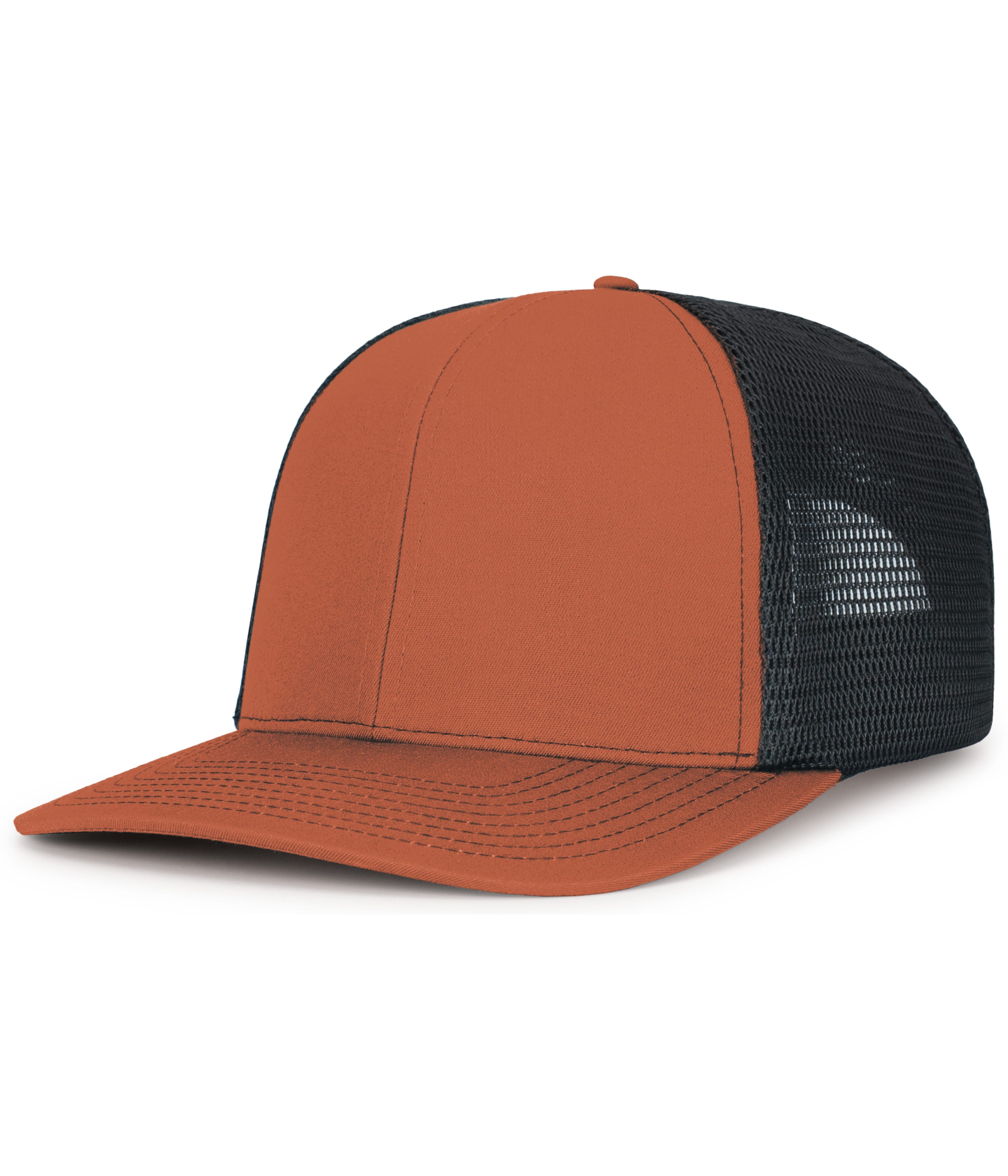 Contrast Stitch Trucker PacFlex Snapback Cap 12
