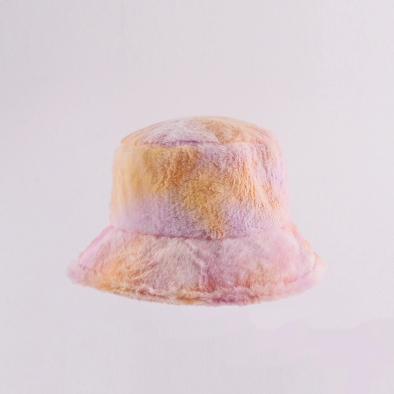 Fuzzy Winter Faux Fur Warm Bucket Hat 3