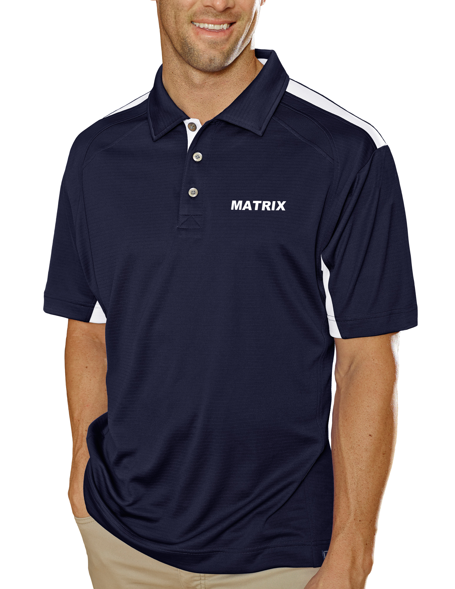 Men's Matrix Big Ottoman Polo Shirt 9
