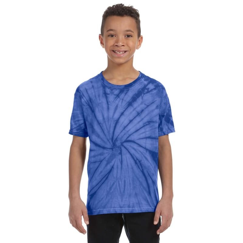 Tie-Dye Youth 5.4 Oz. 100% Cotton Spider T-Shirt 18