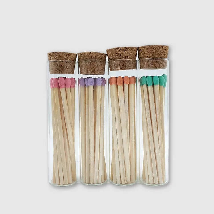 Bottle Matches In Glass Jar 8