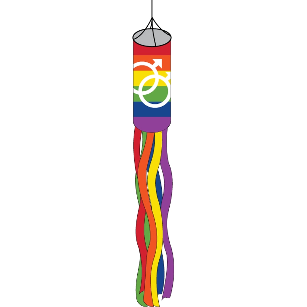 Double Male Windsock 1