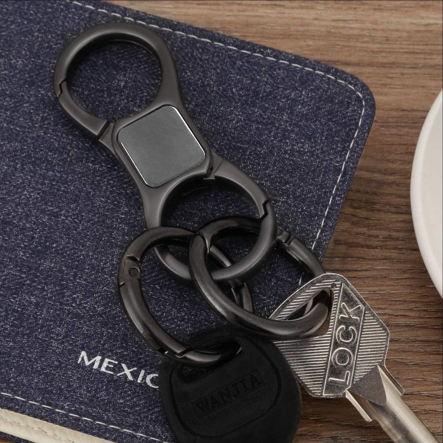 Removable Metal Key Ring 9