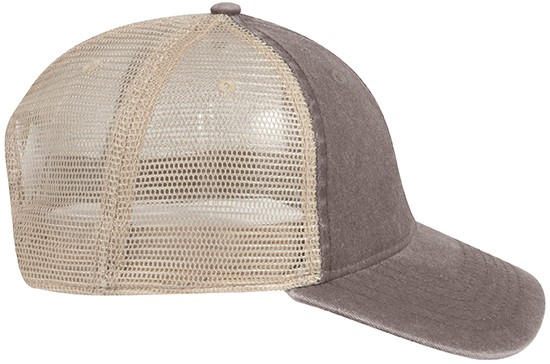 OTTO CAP® OTTO COMFY FIT® 6 Panel Low Profile Mesh Back Trucker Hat 3