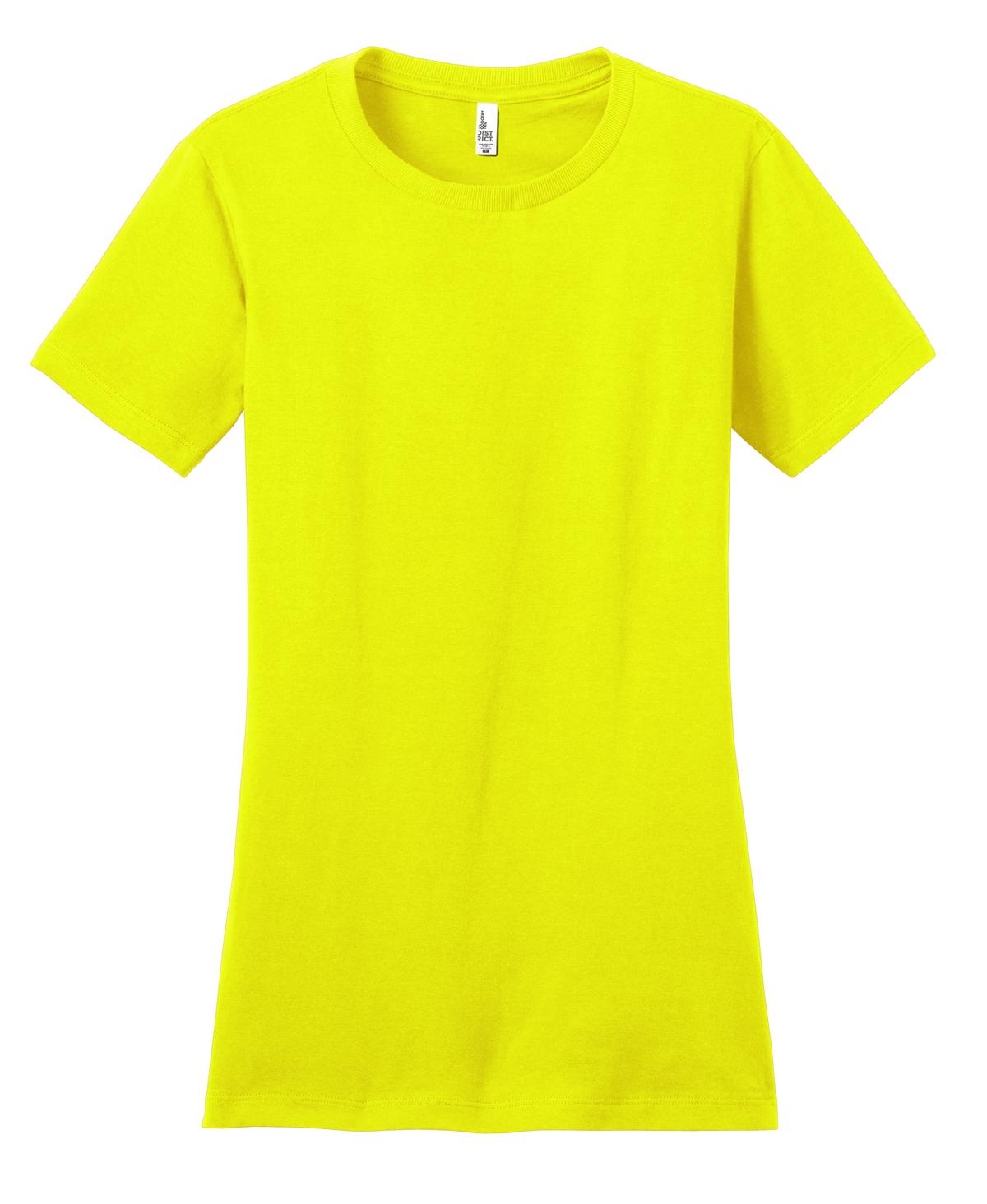 District Women's Fitted The Concert Tee DT5001 129