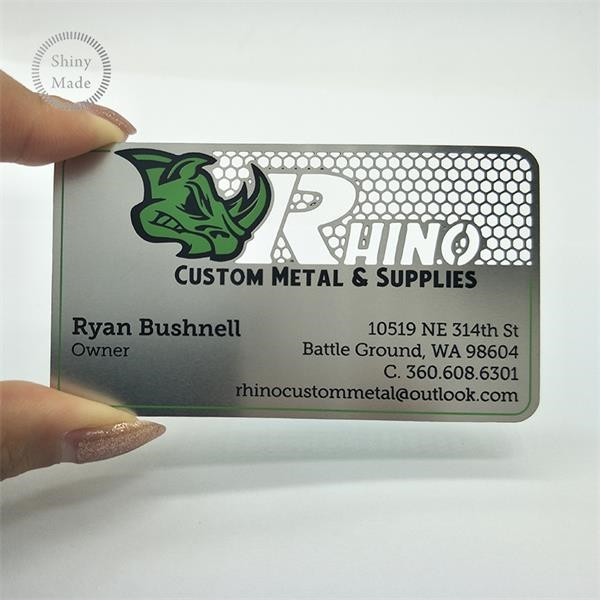 Metal Business Card 1