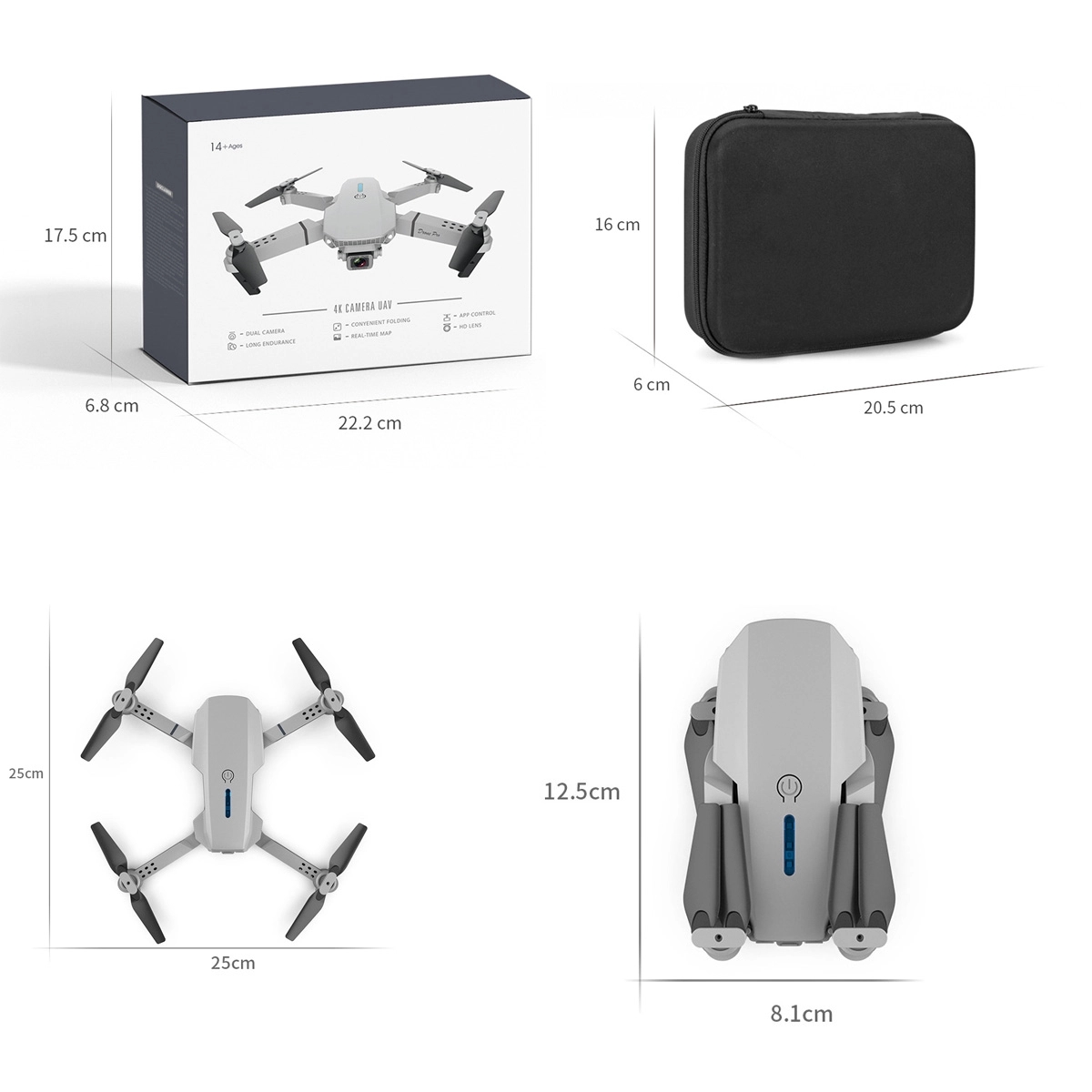 Foldable RC Drone with Camera 4