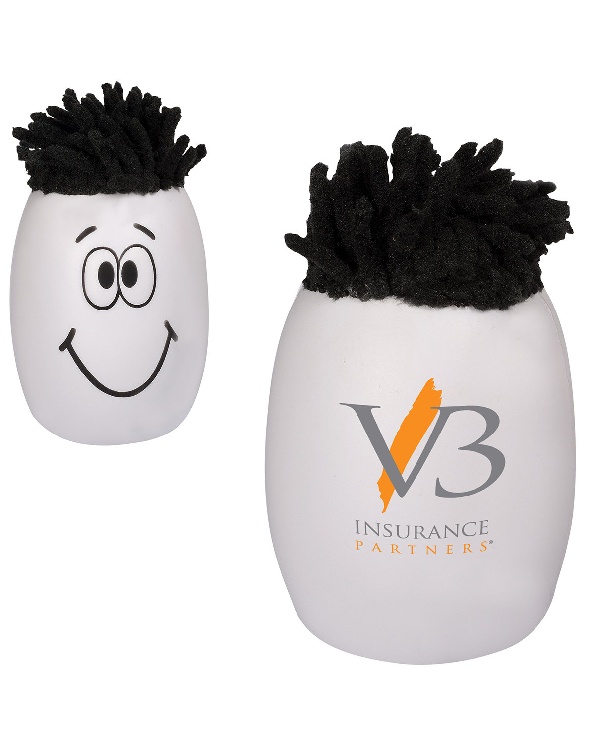 Smiling Oblong Stress Ball 3