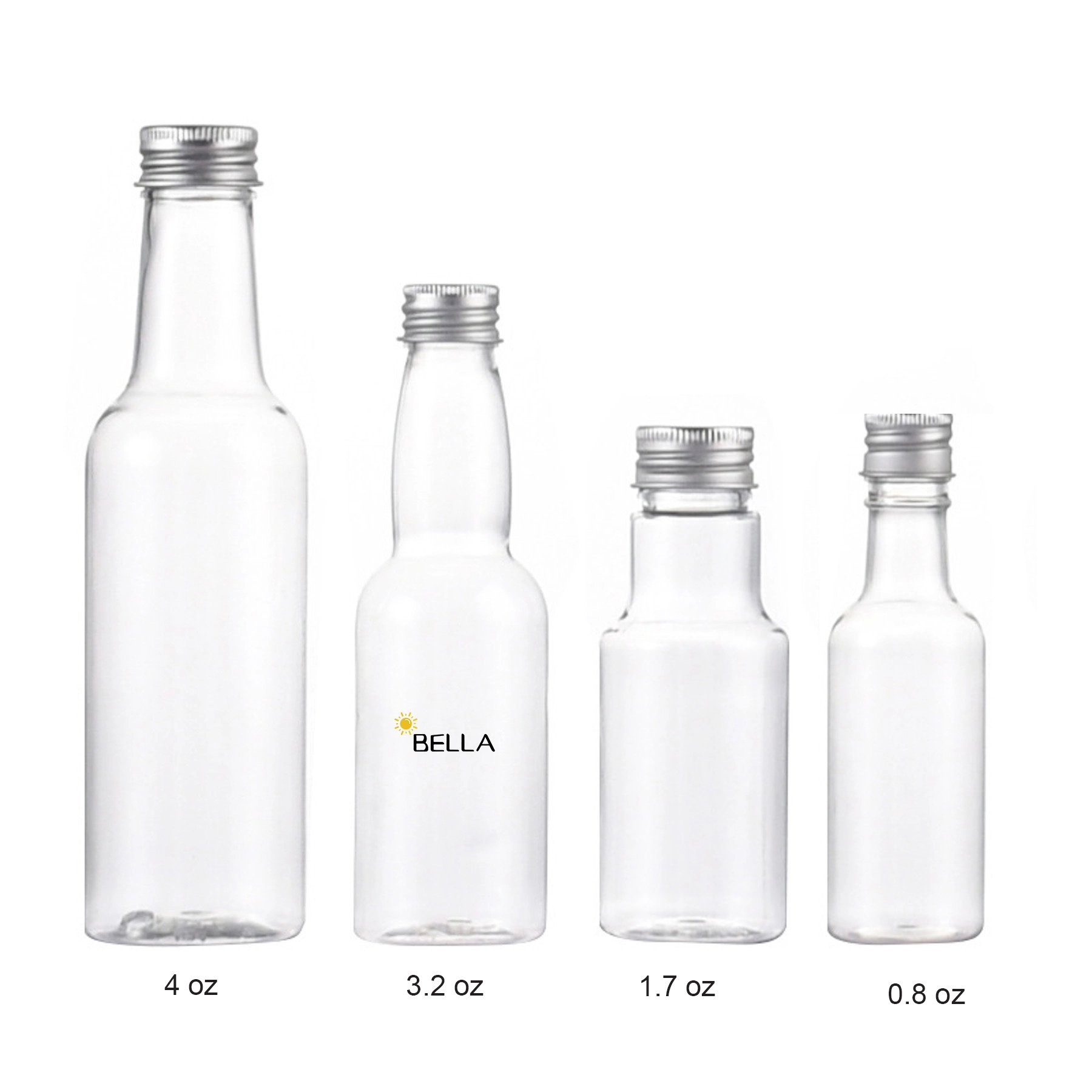 Miniature Salt & Pepper Shaker Set 0.8oz 1.7oz 3.2oz 4oz 1