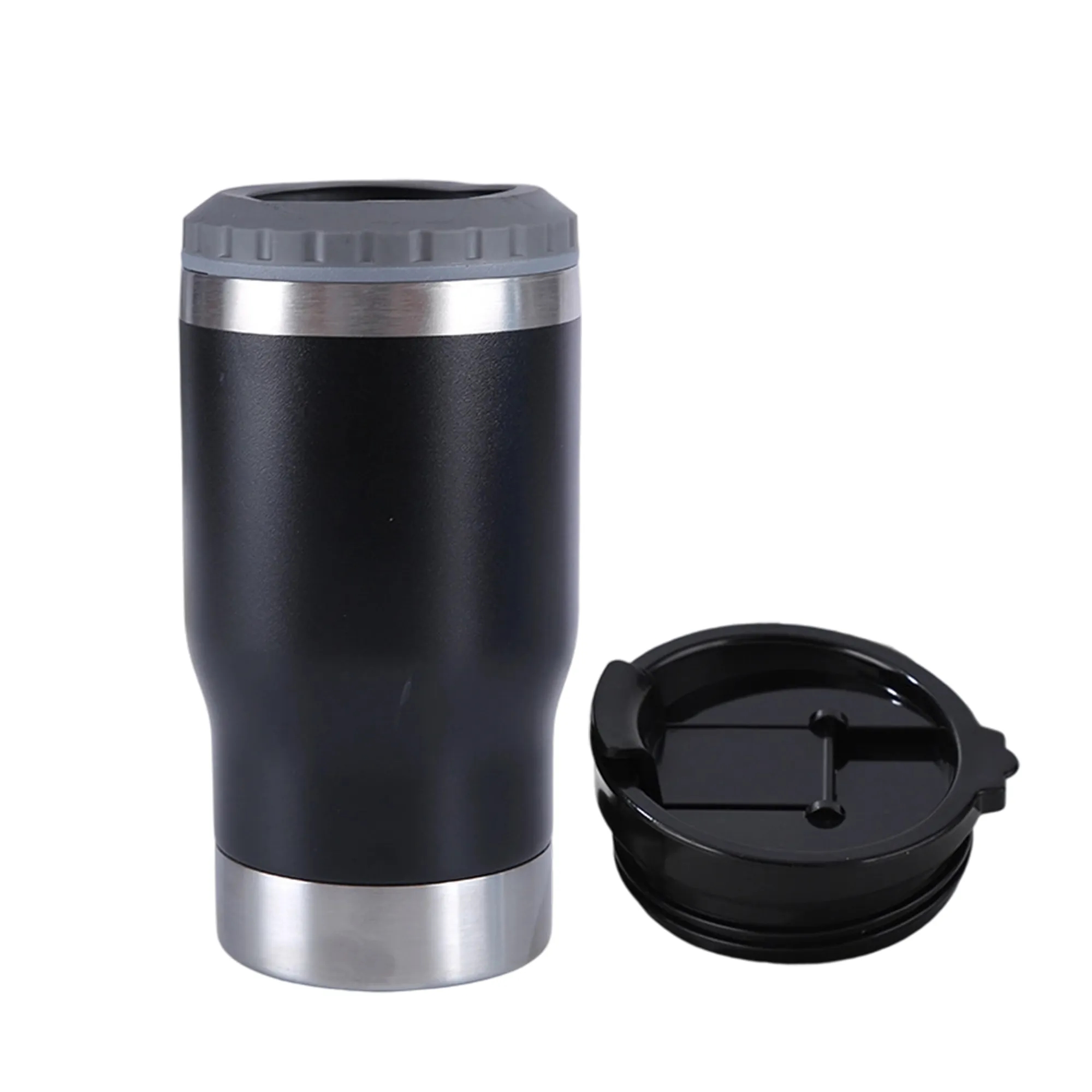 Portable 14oz Stainless Steel Vacuum Can Easy to Clean 12