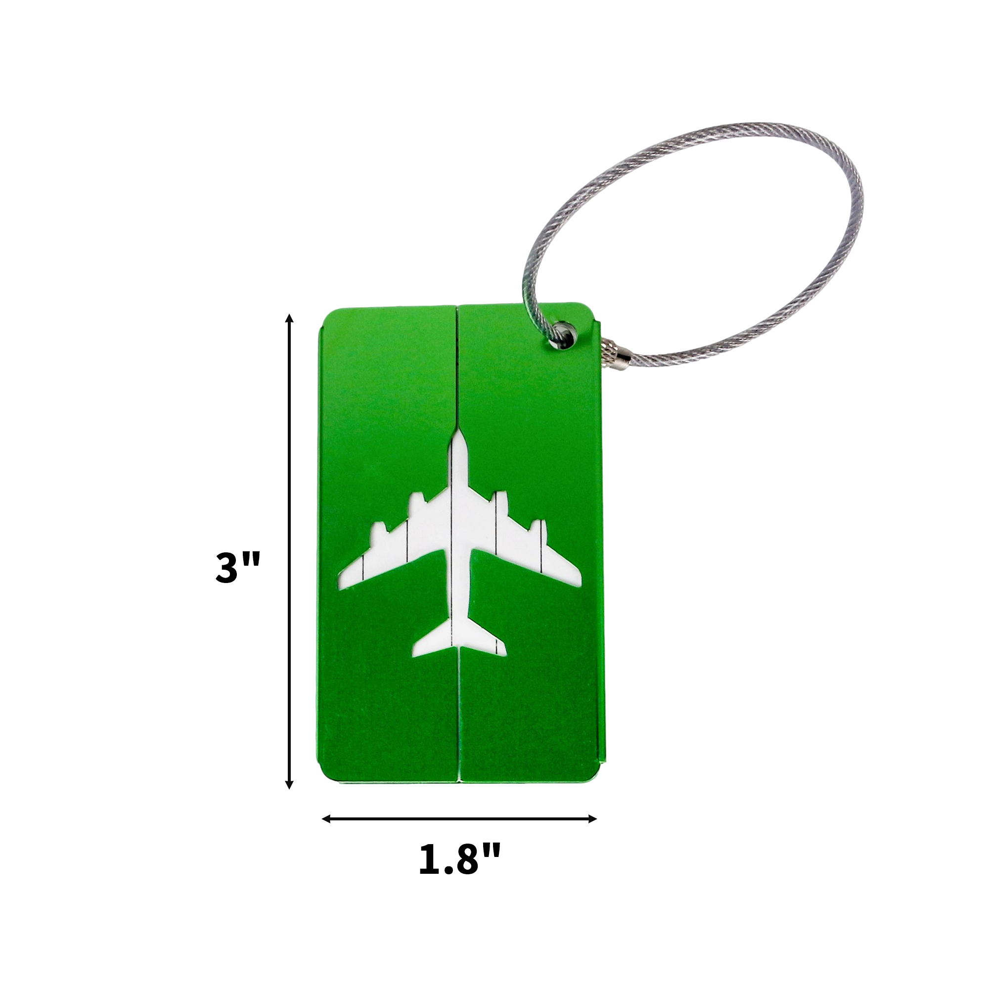 Aluminum Alloy Luggage Identification Tag 7