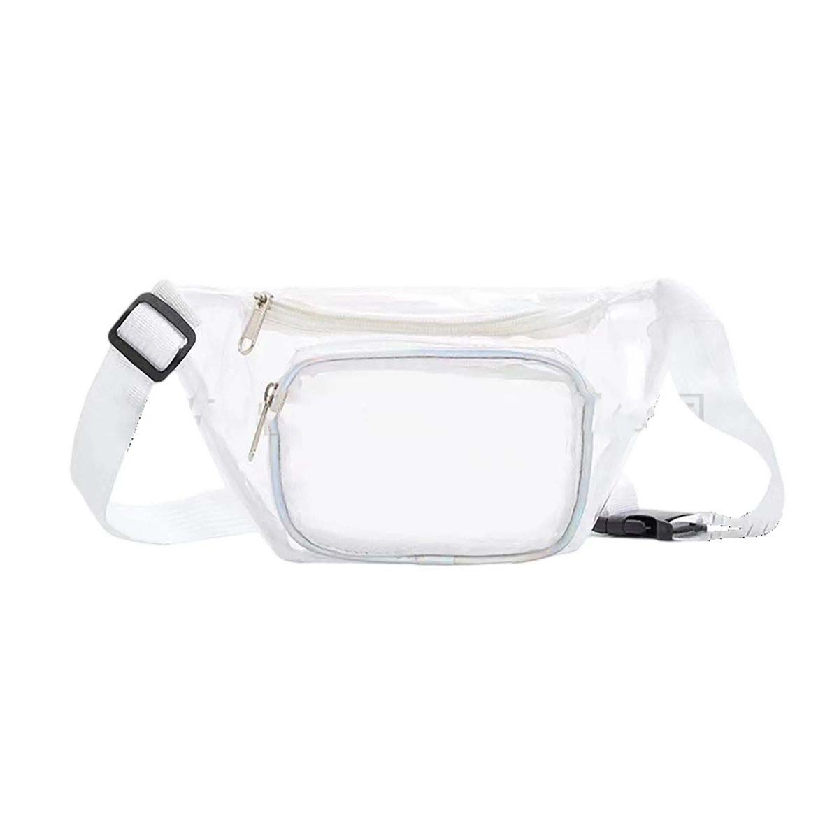 Waterproof PVC Waist Bag with Zipper Pockets 4