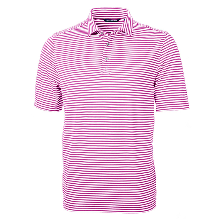 Cutter & Buck Virtue Eco Pique Stripe Recycled Men's Polo 2