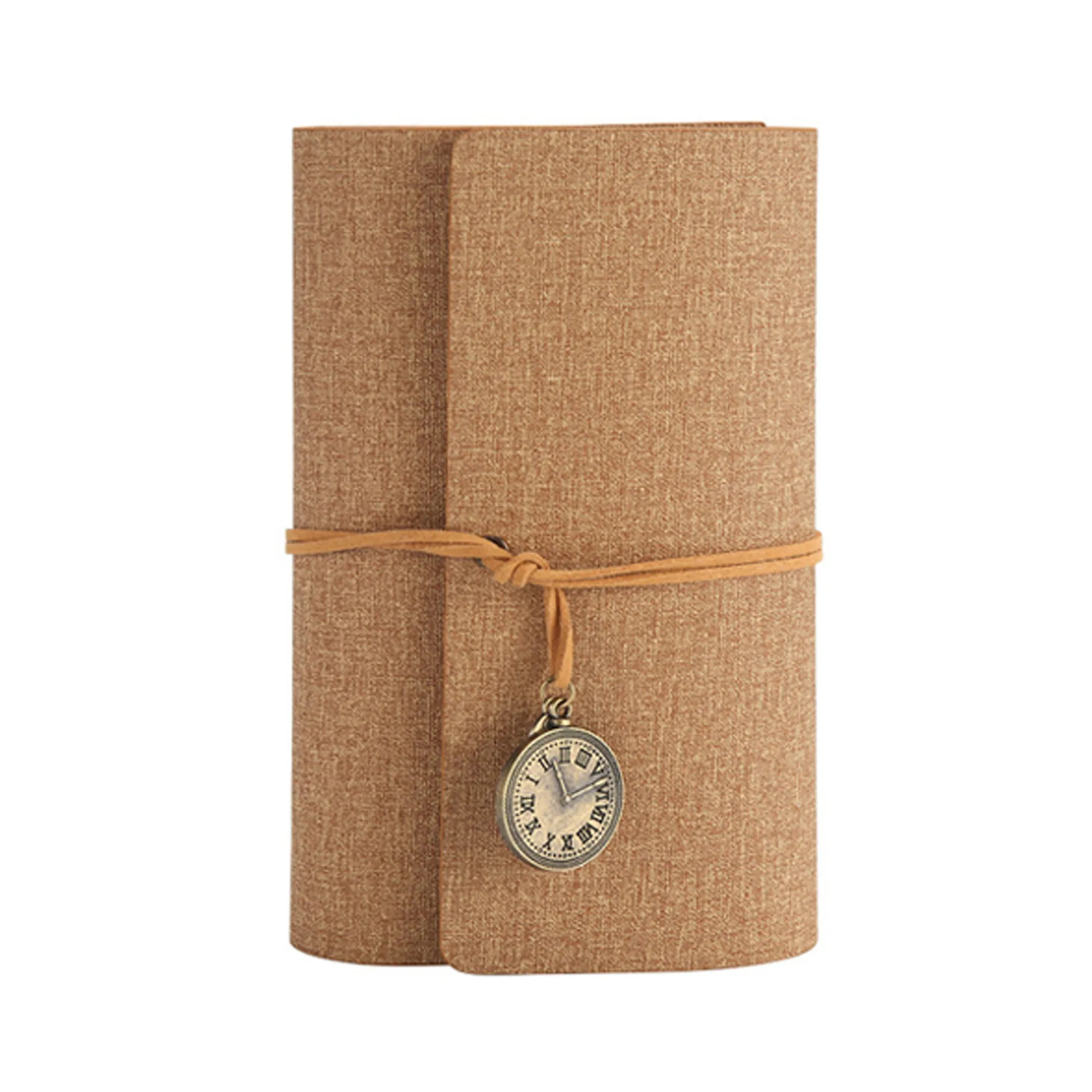 Full Color Pu Leather A6 Strappy Notebook 4