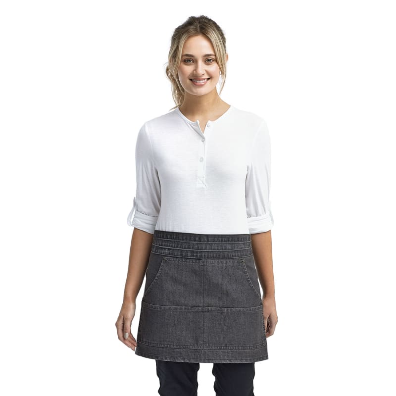 Artisan Collection By Reprime Unisex Jeans Stitch Denim Waist Apron 3