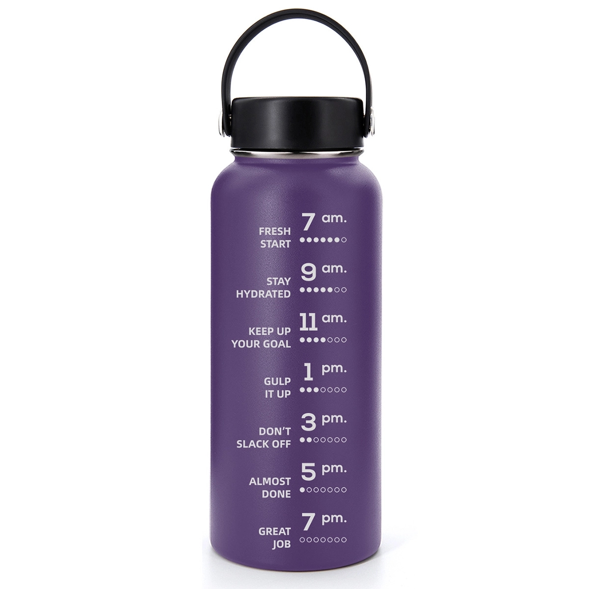 40Oz Motivational Insulated Water Bottle, custom water bottle with logo imprint 5