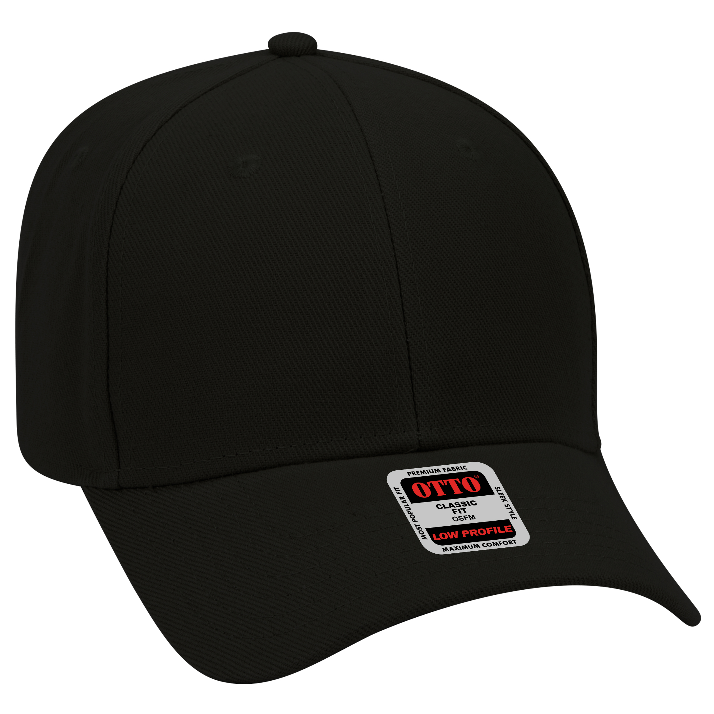 OTTO CAP 6 Panel Low Profile Baseball Cap