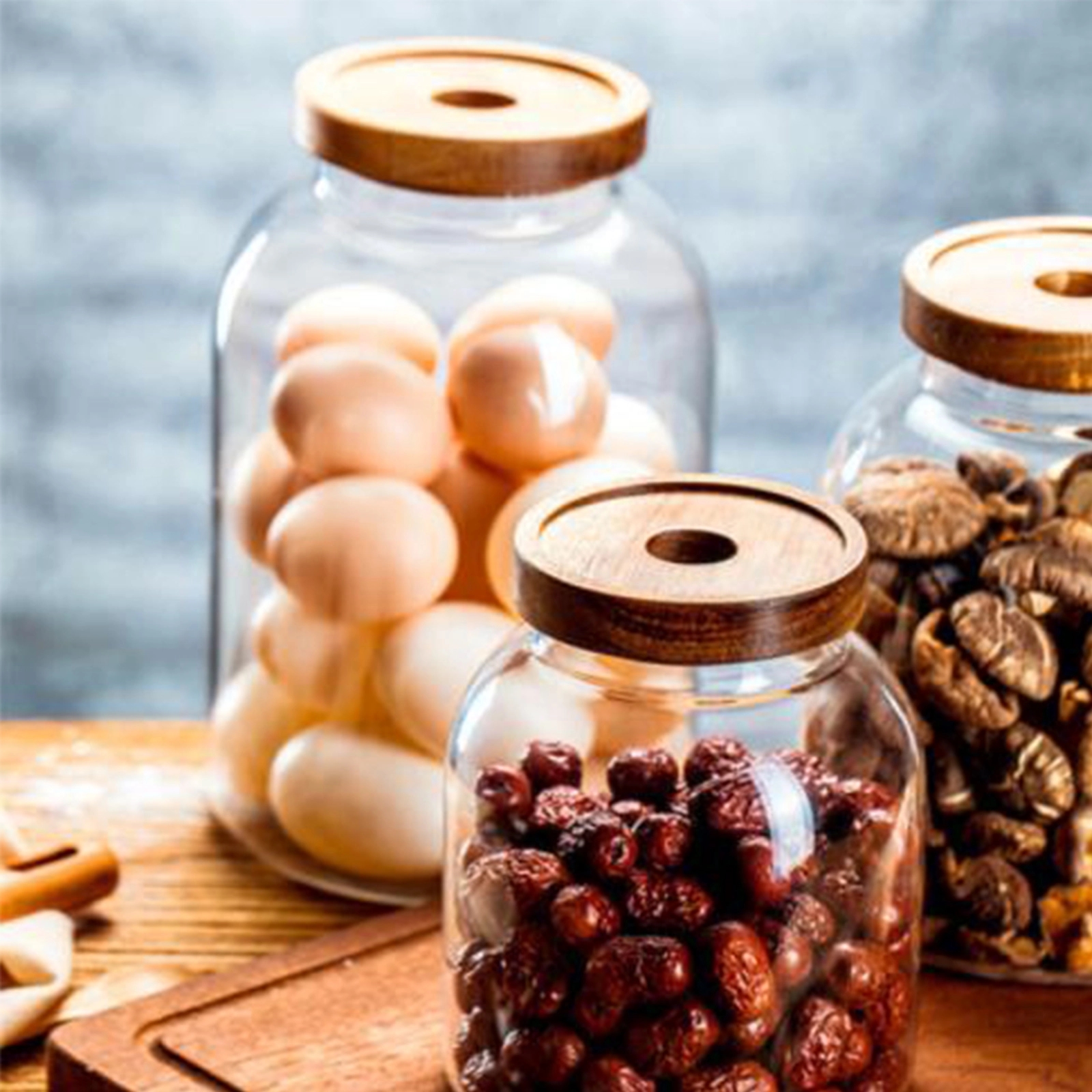 68Oz Egg Jar,Kitchen Canister 2
